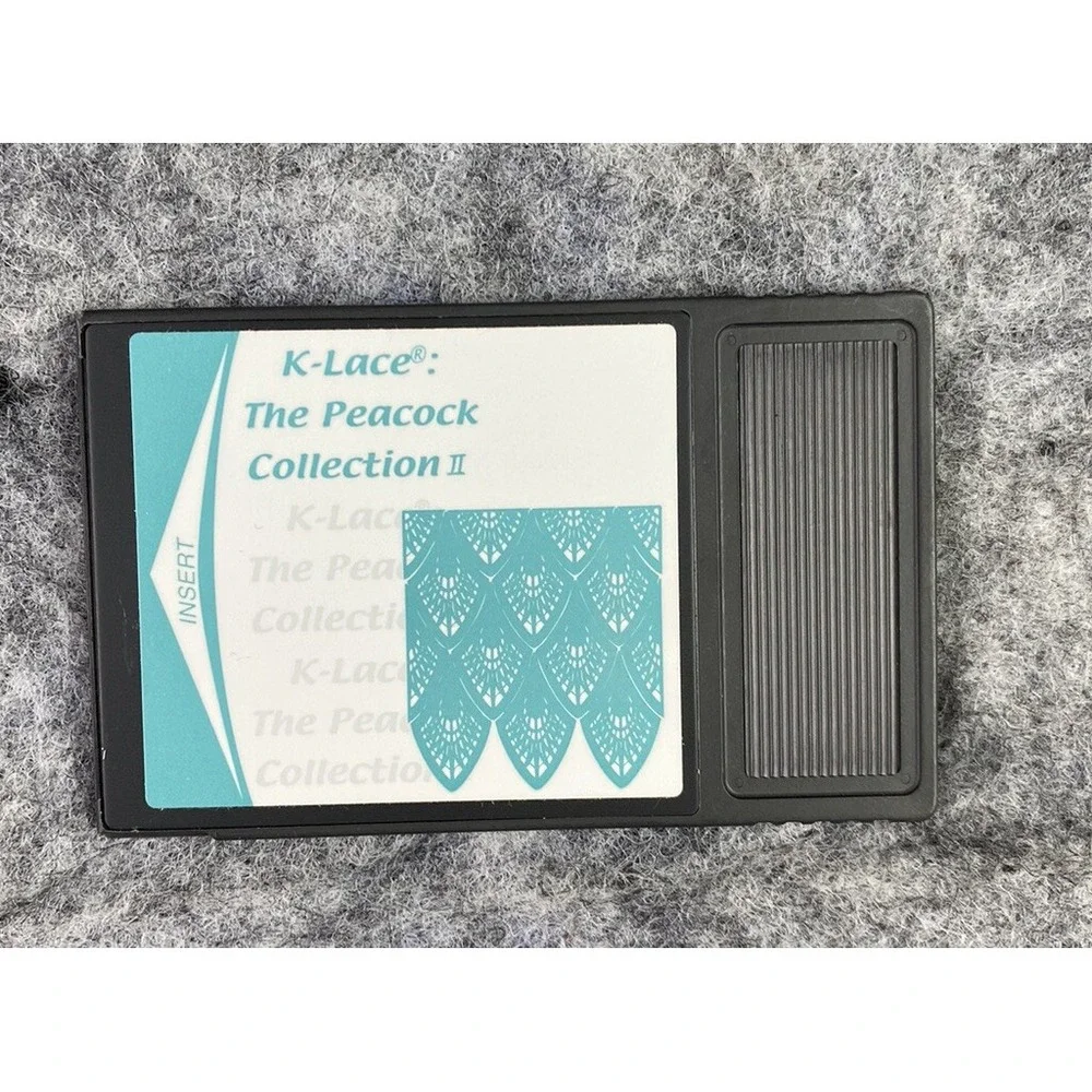 Janome Software K-Lace Peacock Collection for‎ Janome MC10000 MC10001
